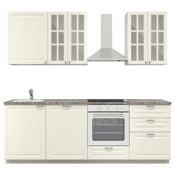 Кухня, белый/Будбин белый 240x60x228 см IKEA METOD МЕТОД 594.169.50 - фото 2