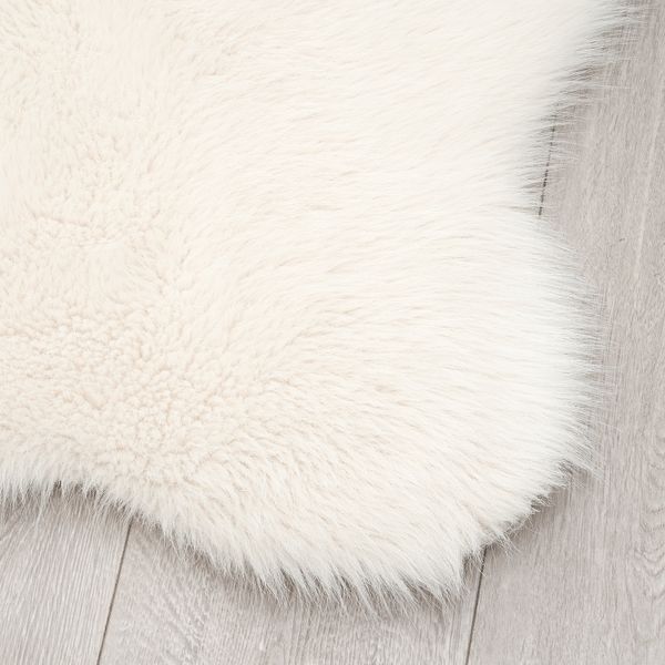 Ковер, белый, коричневый, 65x95 см IKEA SIDOREMSA 805.645.28 - схема-чертеж с размерами