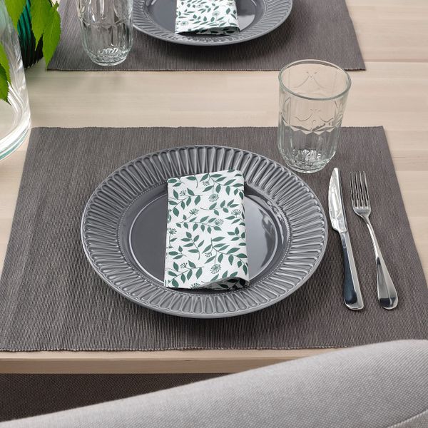 Салфетка бумажная, разные цвета 33x33 см IKEA ROSENHÄTTA РОЗЕНХЭТТА 504.812.85 - схема-чертеж с размерами