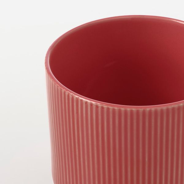 Кашпо, красно-розовый 12 см IKEA ГРАДВИС 004.527.23 - фото 2