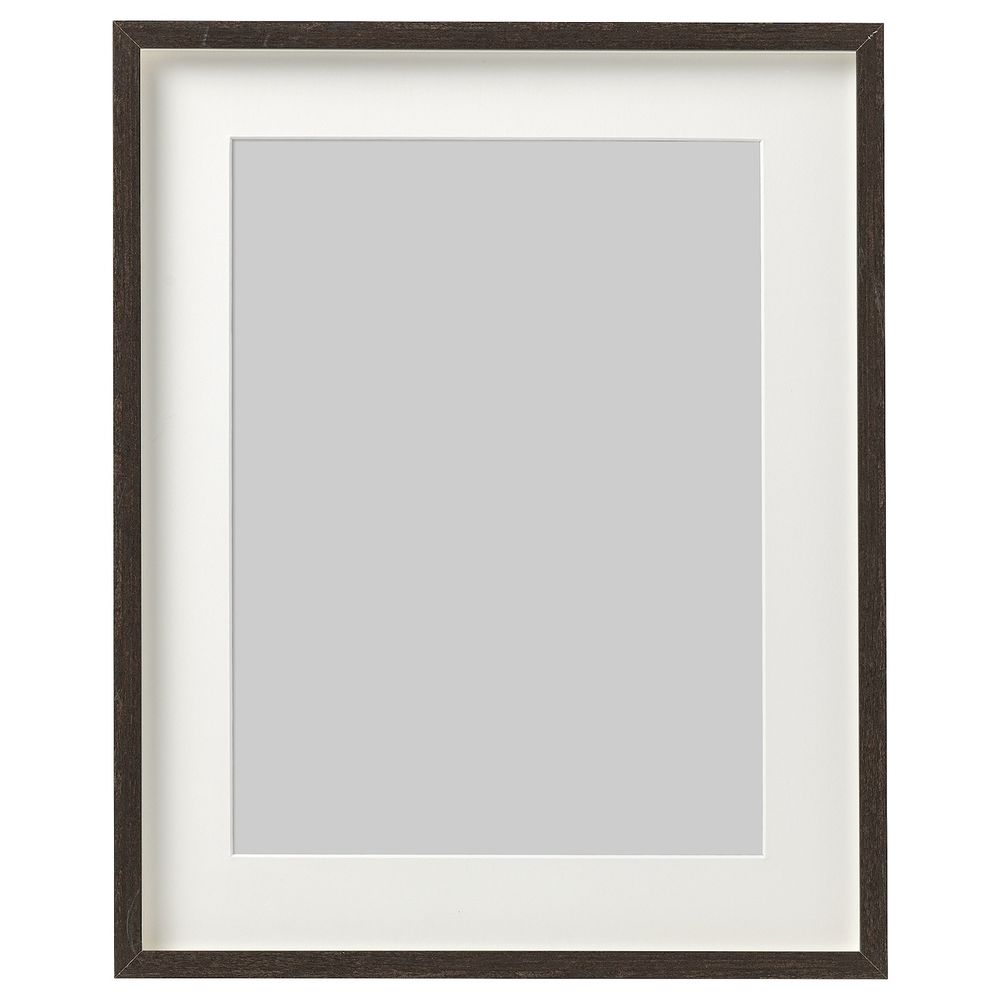Рама, темно-коричневый 40x50 см IKEA HOVSTA ХОВСТА 203.821.78 - фото 1