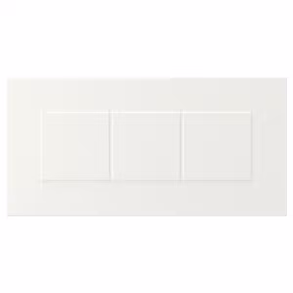 STENSUND Фронтальная панель ящика - белый 40x20 см - фото 1