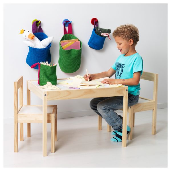 Набор корзин, 2 штуки СТИККАТ, желтый, оранжевый - схема-чертеж с размерами