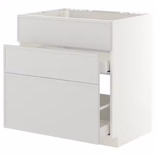 METOD / MAXIMERA Шкаф под мойку+3фасада/2ящика - фото 1