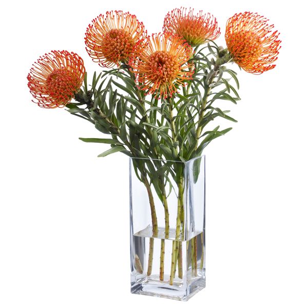 Ваза РЕКТАНГЕЛЬ, прозрачное стекло (22 см) - фото 4