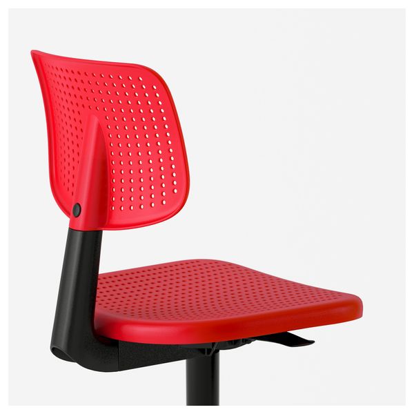 Рабочий стул АЛЬРИК, красный - фото 3