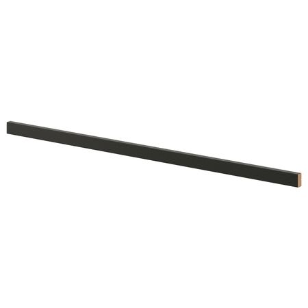 Декоративный цоколь, черная морилка 220 см IKEA LERHYTTAN ЛЕРХЮТТАН 803.978.17