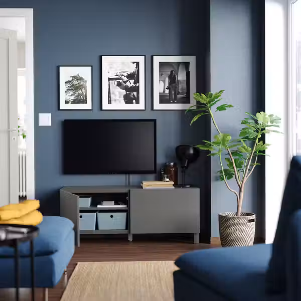 BESTÅ Тумба под ТВ, с дверцами - фото 2