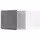 METOD Верхний шкаф д/холодильн/морозильн - белый/Voxtorp темно-серый 60x40 см
