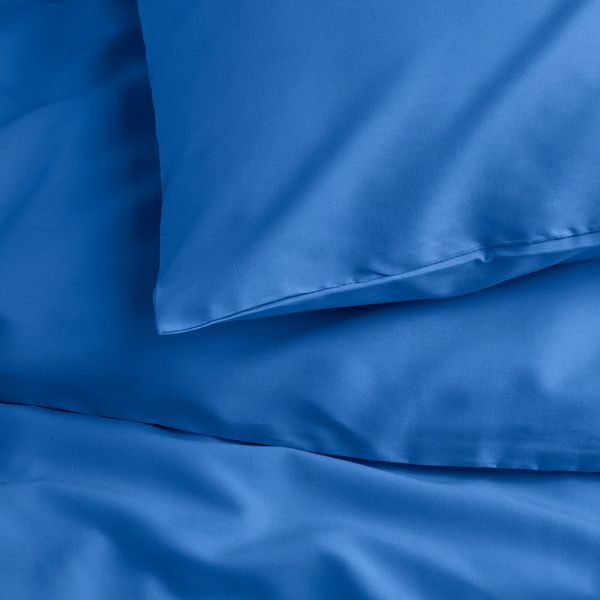 PILTANDVINGE Пододеяльник и наволочка - синий 150x200/50x60 см - фото 4