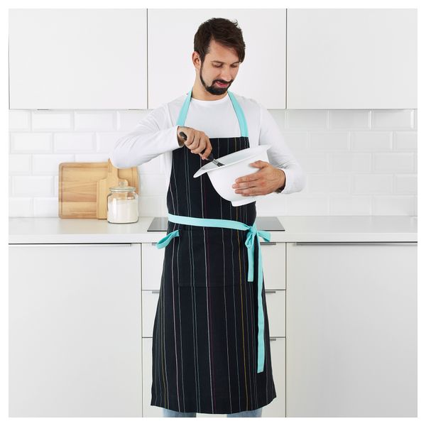 Фартук СОММАР 2018, черный в полоску - фото 3