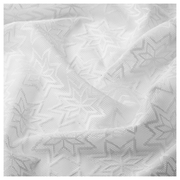 Гардины, 2 шт. ТЕРЕСЕ, снежинки (145x270 см) - схема-чертеж с размерами