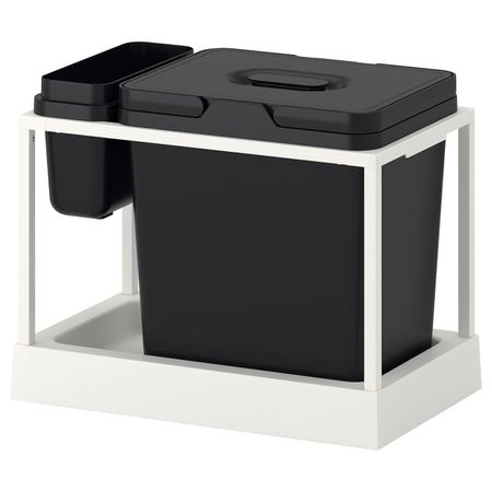 Контейнеры для/мусора,в кухонный шкаф, 26 см 20 л IKEA ВАРЬЕРА / УТРУСТА 092.827.93