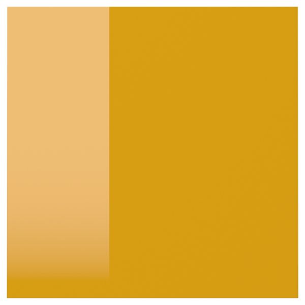 Дверь ЕРСТА, глянцевый желтый - схема-чертеж с размерами