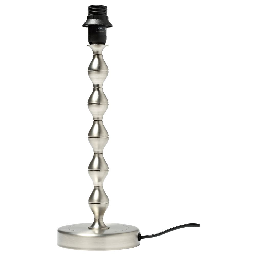 Основание настольной лампы ЭКАРП, никелированный - фото 1