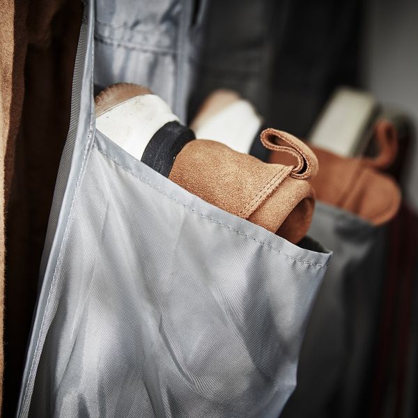 Подвесной модуль для обуви/16карманов, темно-серый IKEA SKUBB СКУББ 604.729.78 - фото 2