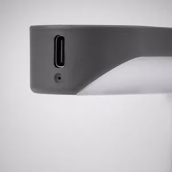 KÖLVATTEN Светодиодная подсветка с датчиком - серый/с батарейным питанием 50 см - схема-чертеж с размерами