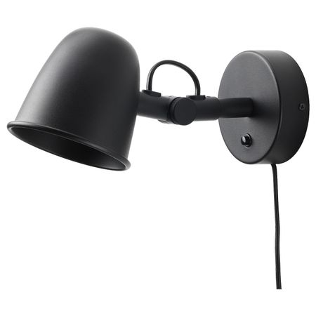 Бра, черный IKEA SKURUP СКУРУП 903.573.83
