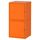 Комбинация для хранения, оранжевый/оранжевый 35x70 см IKEA ЛИКСГУЛЬТ 192.440.41