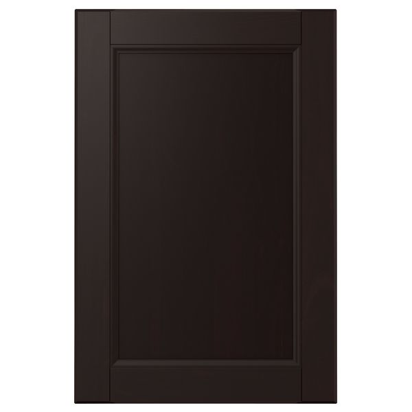 Дверь ЛАКСАРБИ, черно-коричневый - схема-чертеж с размерами