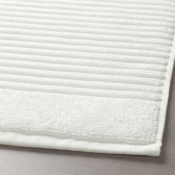 Коврик для ванной, белый 50x80 см IKEA ALSTERN АЛЬСТЕРН 604.473.52 - схема-чертеж с размерами