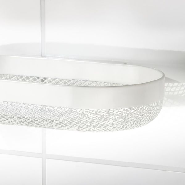 Настенный модуль для хранения, белый 20x11x3 см IKEA DRÖNJÖNS ДРЁНЙОНС 405.156.34 - фото 2