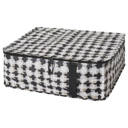 Сумка для хранения, белый, разноцветный, 55x49x19 см IKEA SÄCKKÄRRA 905.887.55