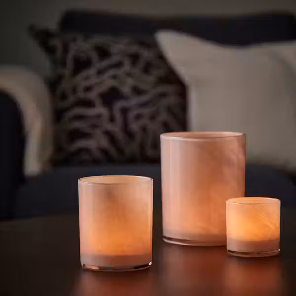 VINDSTILLA ВИНДСТИЛЛА Подсвечник - бежевый 11 см - фото 2