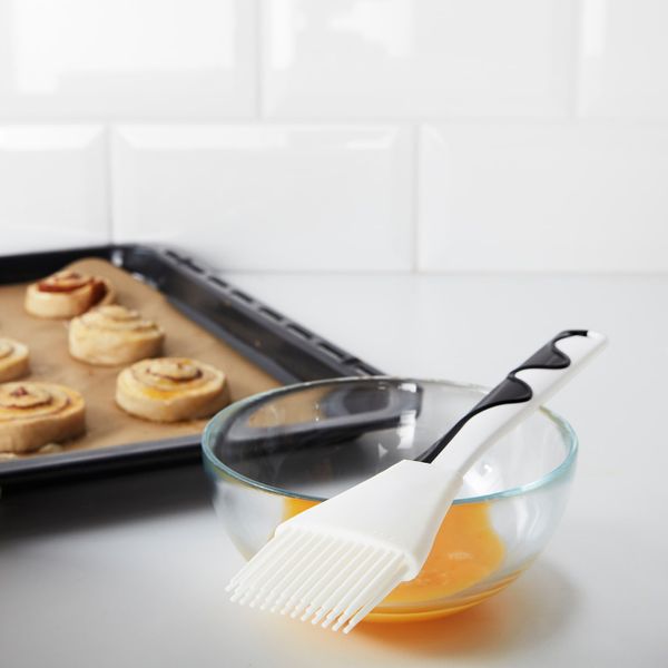 Кисть для выпечки, белый, черный IKEA GUBBRÖRA ГУББРОРА 603.728.27 - фото 2