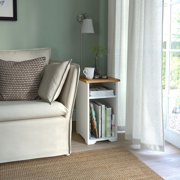 SKRUVBY Придиванный столик - белый 40x32 см - фото 2