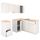 Кухня, белый 220x180x220 см IKEA KNOXHULT КНОКСХУЛЬТ 994.046.05
