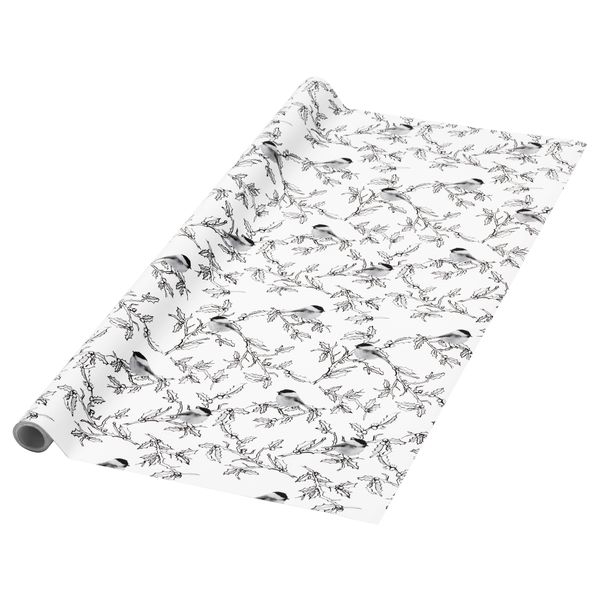 Рулон оберточной бумаги ВИНТЕР 2016, белый, птица (5x0.7 м) - фото 1