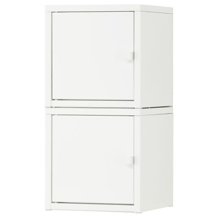 Комбинация для хранения ЛИКСГУЛЬТ, белый, белый (25x50 см)