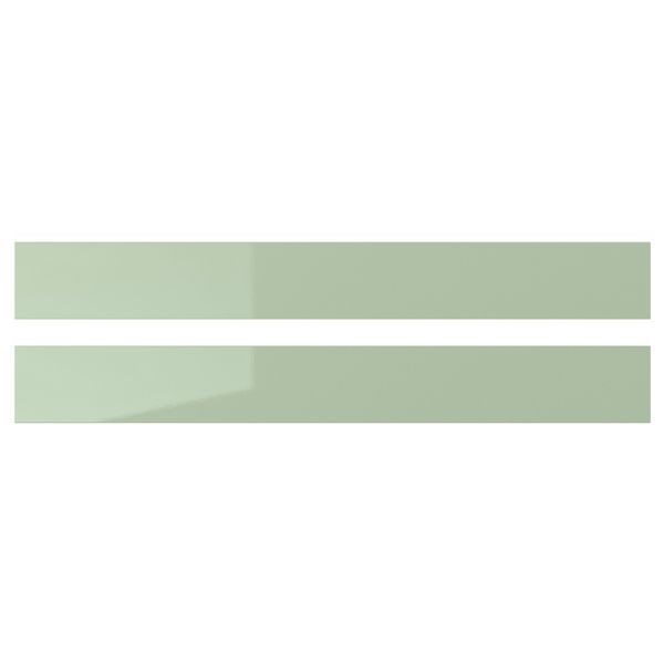 Фронтальная панель ящика, глянцевый светло-зеленый, 80x10 см IKEA КАЛЛАРП 404.371.32 - фото 1