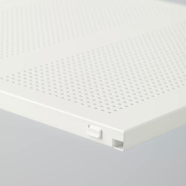 Полка, металлический белый 80x58 см IKEA АЛЬГОТ 903.795.25 - фото 3