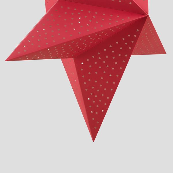 Абажур, точечный красный, 48 см IKEA СТРОЛА 904.442.72 - фото 2