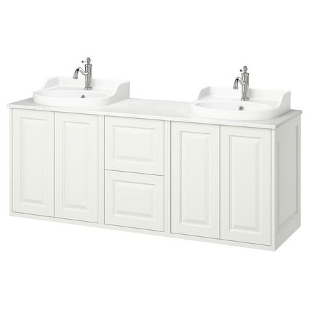 TÄNNFORSEN ТАННФОРСЕН / RUTSJÖN РУТШЁН Шкаф п-раковину/раковины/смесители