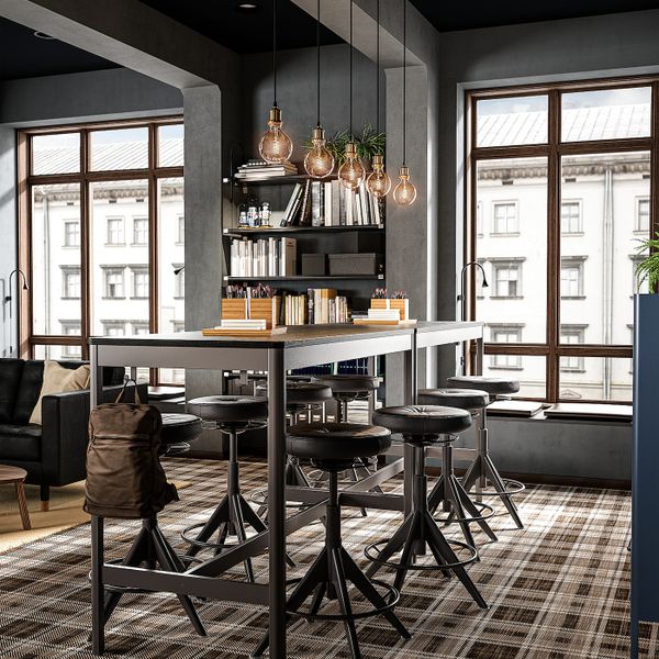 Стол, черный/темно-серый 140x70x105 см IKEA IDÅSEN ИДОСЕН 493.958.87 - фото 3