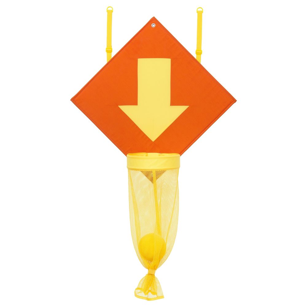 Корзина с мячом/мешок на дверь IKEA ЛУСТИГТ 503.650.59 - фото 1