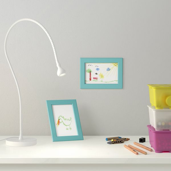 Рама, синий 10x15 см IKEA ФИСКБУ 303.718.29 - фото 2