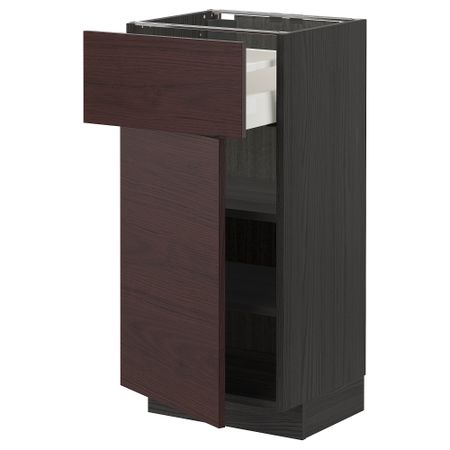 Напольный шкаф с ящиком, дверцей IKEA METOD МЕТОД, MAXIMERA МАКСИМЕРА 394.679.26