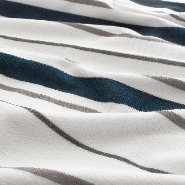 Полотенце, белый, синий 50x100 см IKEA ОТТШЁН 504.325.77 - фото 3