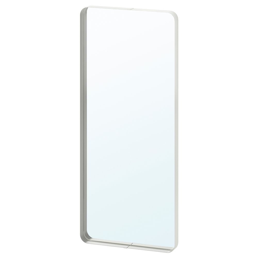 Зеркало АЛЬГОТ, белый (30x70 см) - фото 1