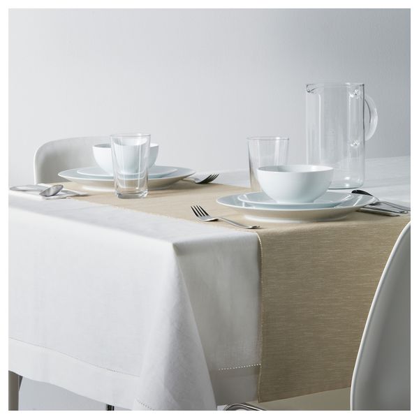 Дорожка настольная МЭРИТ, бежевый (35x130 см) - фото 6