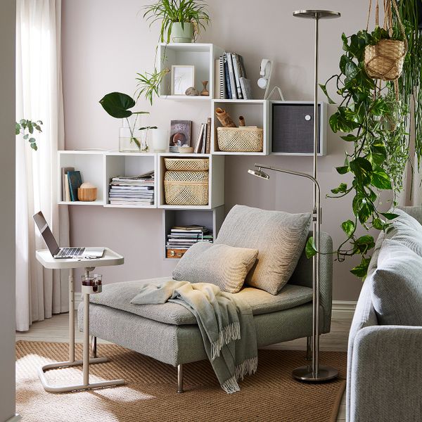 Шкаф, белый 35x35x35 см IKEA EKET ЭКЕТ 303.593.80 - фото 4