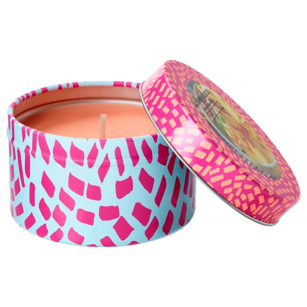 Ароматическая свеча СОММАР 2018, Сочная маракуйя оранжевый, оранжевый (5 см) - фото 1