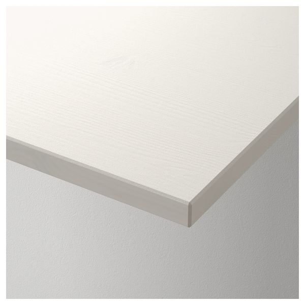 Полка ЭКБИ ХЕМНЭС, белая морилка белый (79x19 см) - фото 4