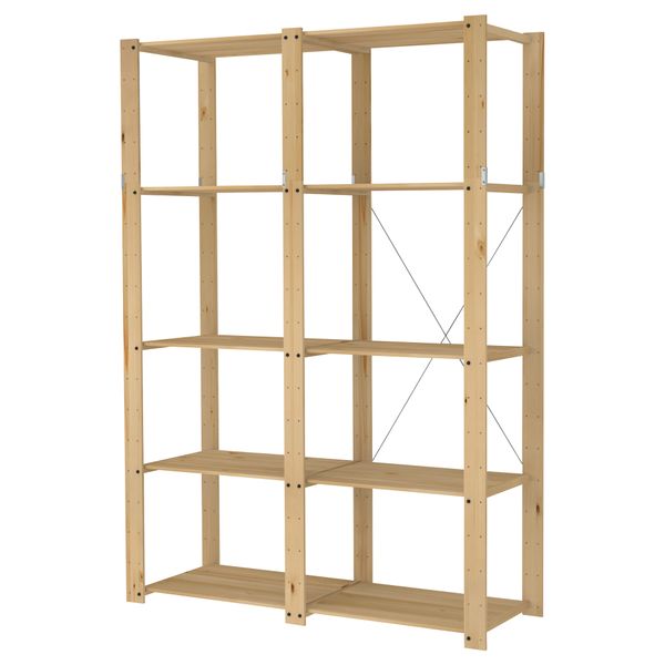 IKEA, вид спереди - схема-чертеж с размерами