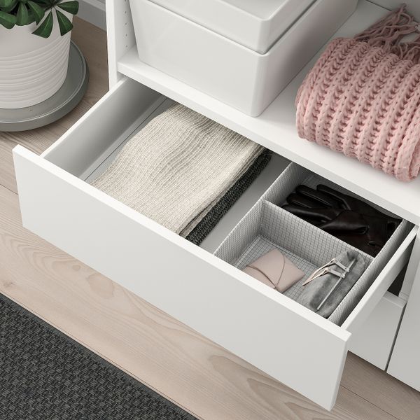 Комбинация для хранения 180x42x121 см IKEA OPPHUS ОПХУС 092.913.54 - схема-чертеж с размерами