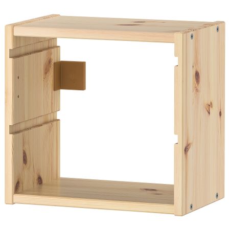 Настенный модуль для хранения, светлая беленая сосна, 32x21x30 см IKEA TROFAST ТРУФАСТ 805.160.71